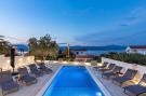 Holiday homeCroatia - Central Dalmatia: Marina terrace apartment  B