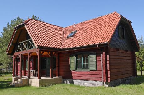 House in the Kashubian village